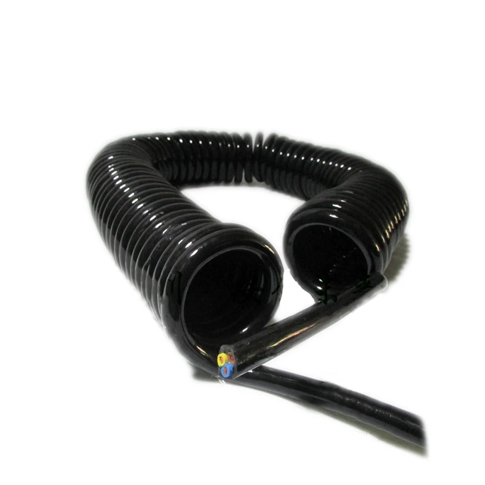 Cablu spiralat Telescopic Sârmă de Primăvară Cablu 8 core 0,5 Metri Întinde 3M Cablu pentru Manual Generator de Impulsuri MPG Extensible Sârmă 4
