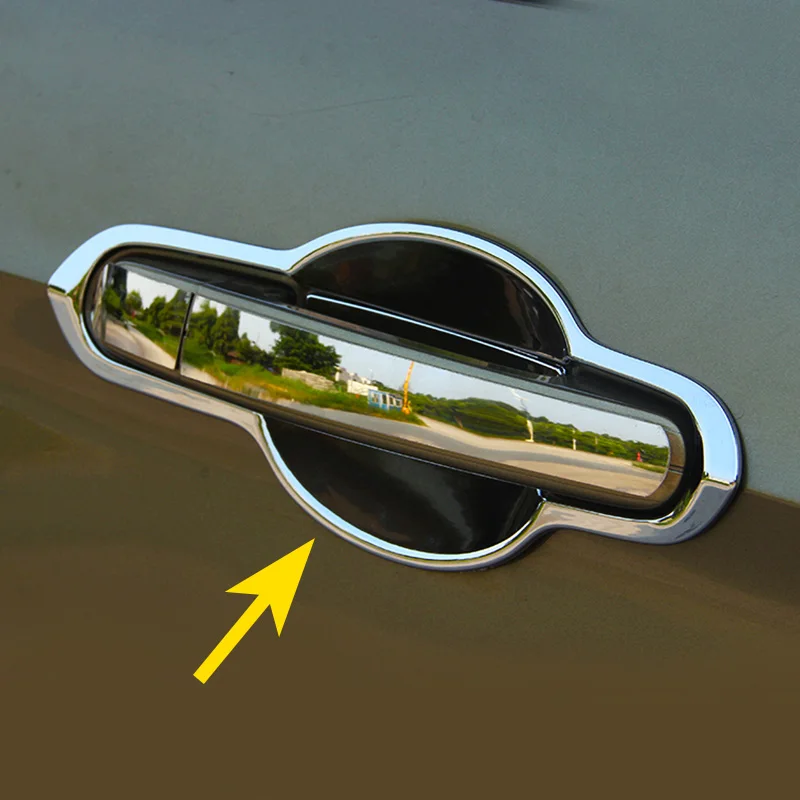 Chrome Mânerul Ușii Înconjoară Pentru Ford Kuga Scape 2013-2019 Protector Ornamente 4