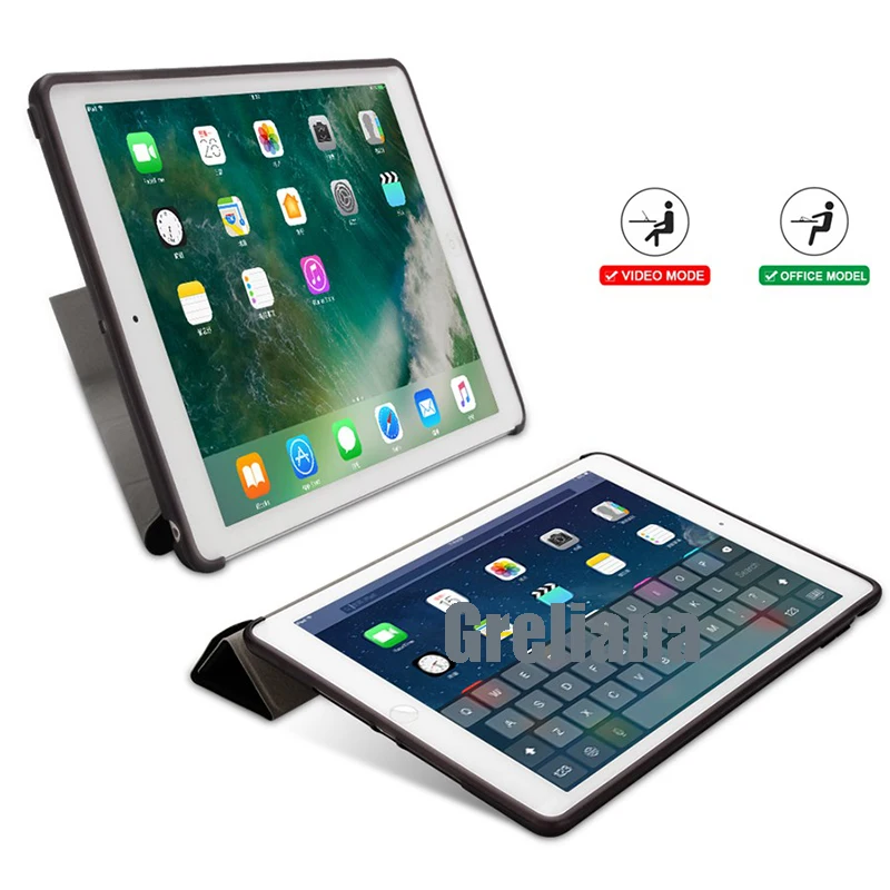 De caz pentru iPad 10.2 2019,PU Piele Flip Magnetice Caz Stand pentru iPad a 7-a Generație Smart Cover pentru Apple iPad 10.2 A2197 Funda 4