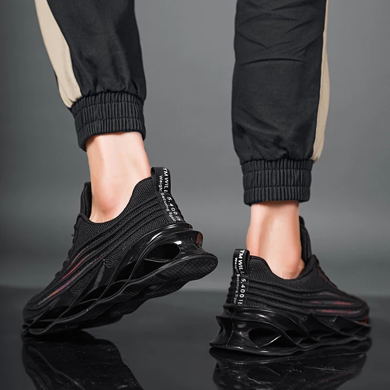 De înaltă calitate pentru bărbați pantofi sport brand dantelă pantofi casual Zapatillas Hombre Deportiva non-alunecare, rezistent la uzura pantofi de alergare noi 4