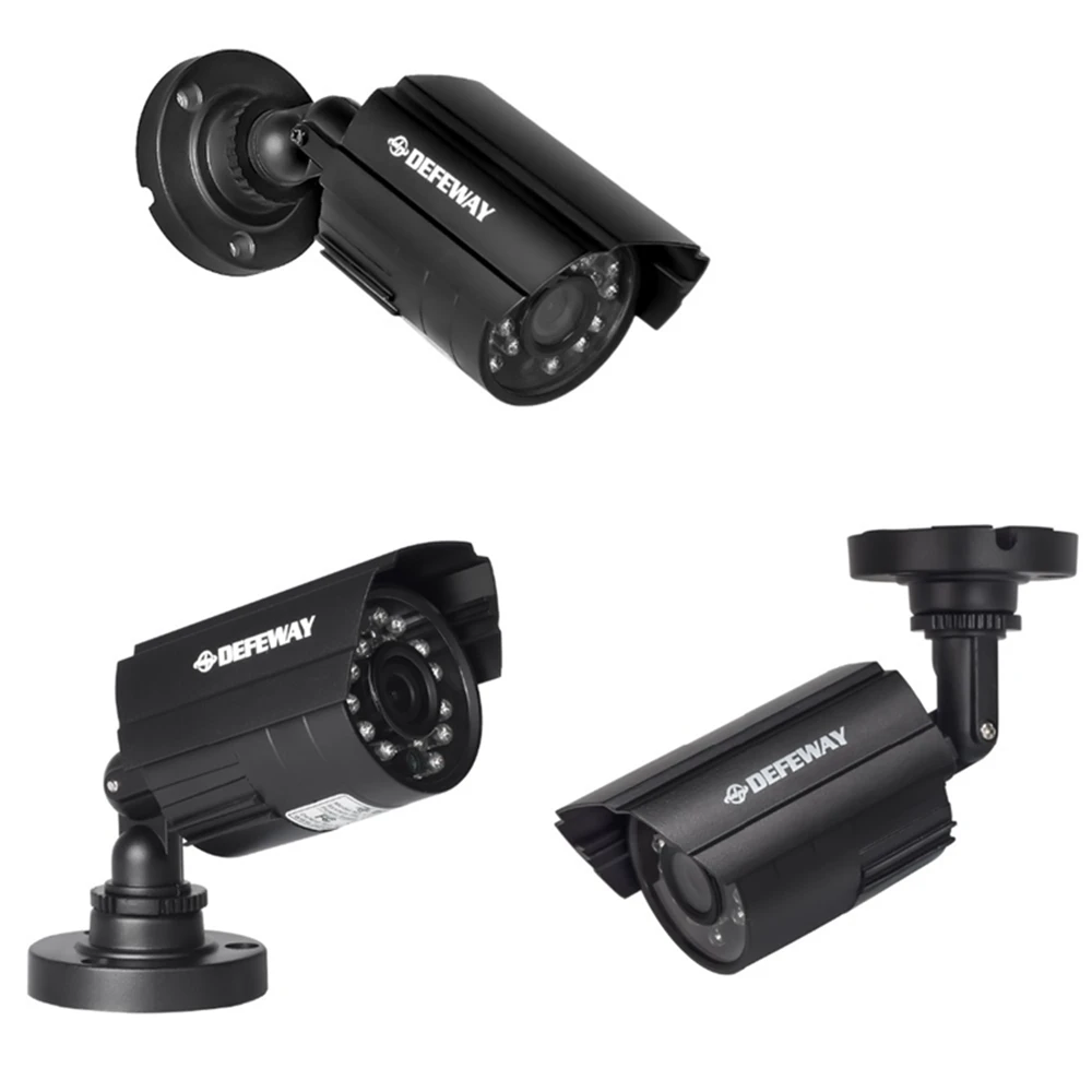 DEFEWAY AHD Analogic Camera de Securitate HD 720P 1200TVL CCTV de Supraveghere Video IR Viziune de Noapte Camera Bullet de Exterior rezistent la Intemperii 4