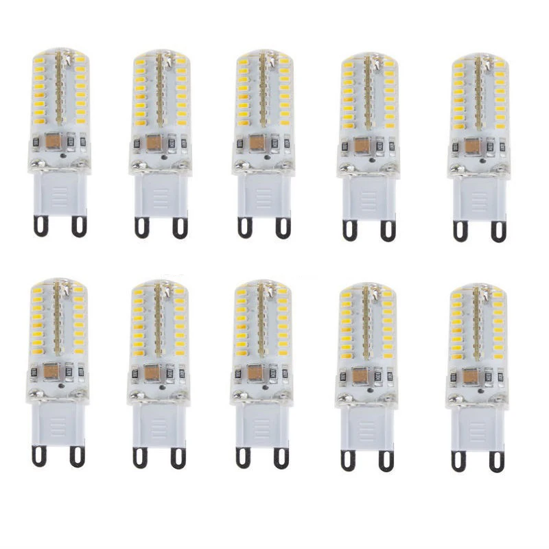 G9 E14 3.5 W 64 de led-uri 3014 350LM Alb Cald sau Alb sau Natura Alb lampă de Birou lampă de Perete AC110V AC220V LED Bi-pin Lumini 10BUC 4
