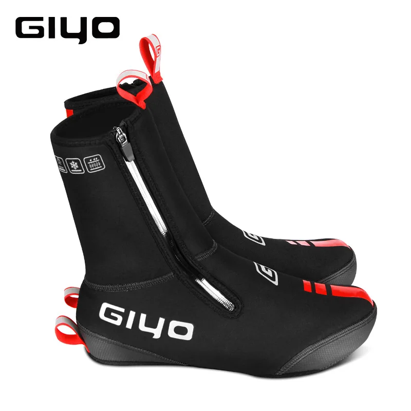 GIYO GUXT-02H Mountain Bike Îngroșarea rezistent la apa Praf de Pantof Acoperi Vânt Cald Pantof acoperi pentru Biciclete Rutier 4