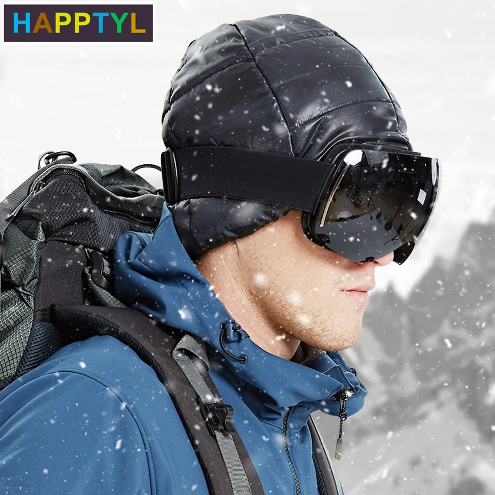 HAPPTYL 1buc Alpinism, Schi Pălăria în aer liber, Waterproof, Windproof Rață Jos Șapca de Iarnă pentru Bărbați Și Femei de Schi Capac 4