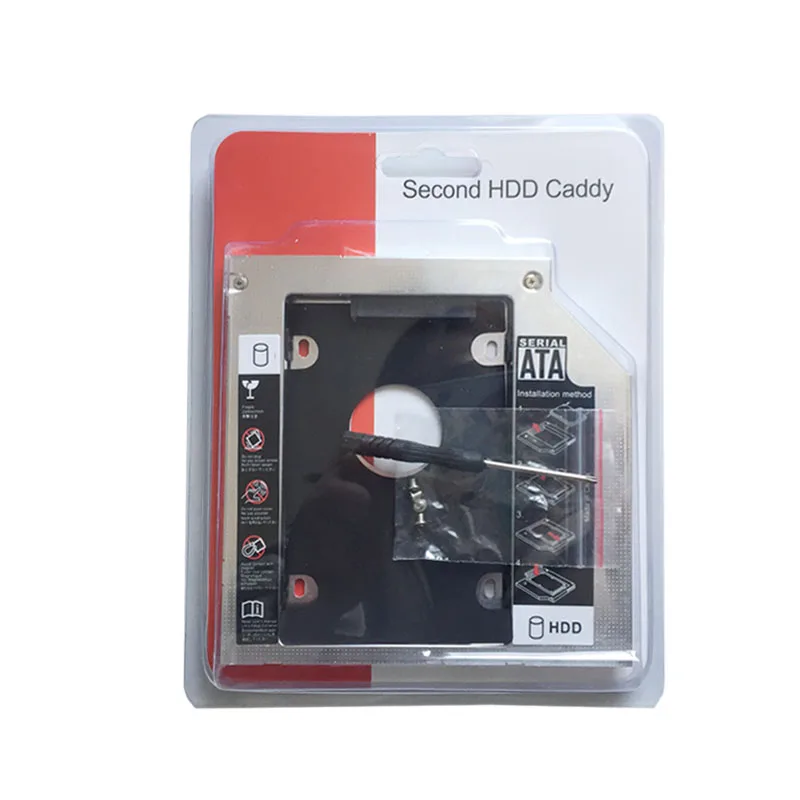 Hard Disk HDD SSD SATA Caddy 2-a pentru HP Pavilion 15-15 G-R 250 255 256 G3(Cadou unitate Optica bezel ) 4