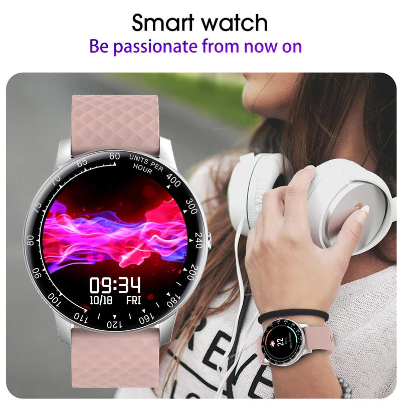 LIGE 2020 Nou Full Touch Smart Watch Femei barbati Sport Impermeabil pentru Android/iPhone informații Apel smartwatch pentru femei barbati 4