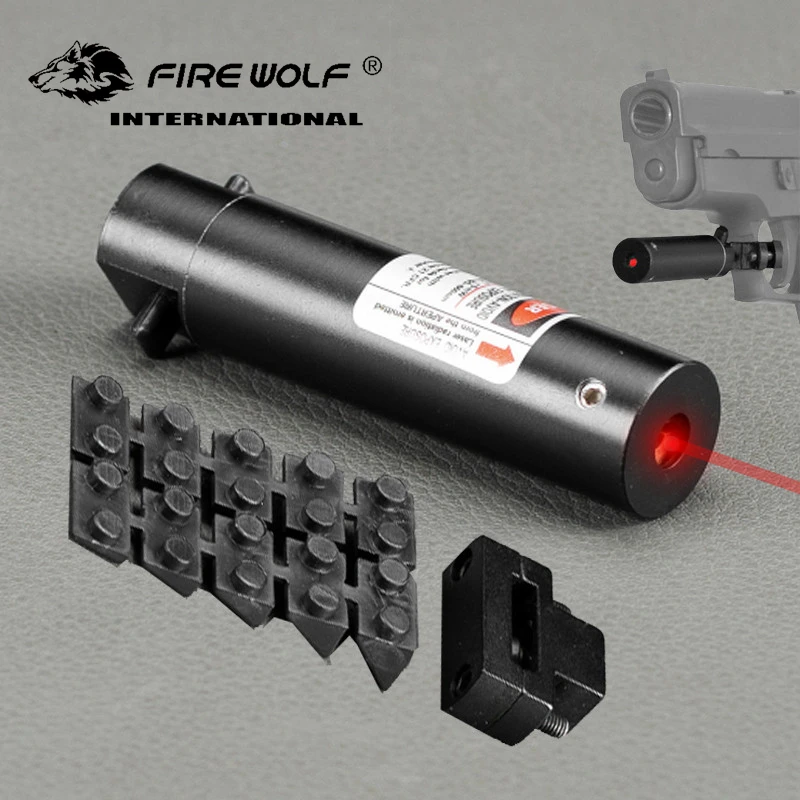 Lupul de foc Tactice Punct Roșu Roșu Mini Laser Cu Coada Comutare domeniul de Aplicare de Vanatoare Optica Mini Red Dot Vedere cu Laser 4