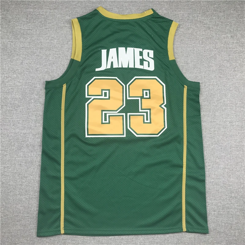 NBA Bărbați Irlandez 23 James Baschet Tricouri Liceu Tricouri 4