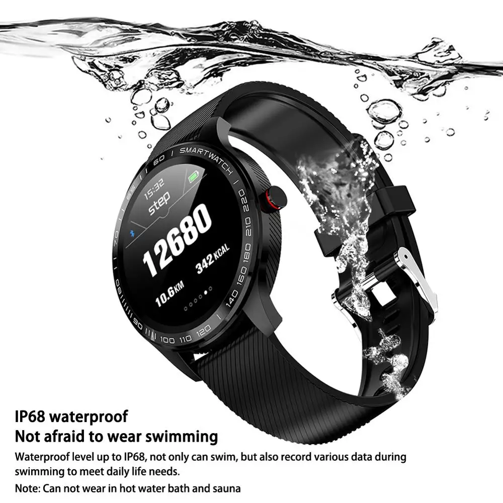 NOI L9 Ceas Inteligent Bărbați ECG PPG Rata de Inima tensiunea de Fitness Tracker Ceas de mână rezistent la apă de Afaceri Smartwatch VS L5 L7 L8 4