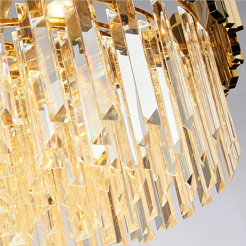 Phube de Iluminat Moderne, lustre de Cristal corp de Iluminat de Lux Contemporan Candelabre Agățat Lumina pentru Casa Hotel 4