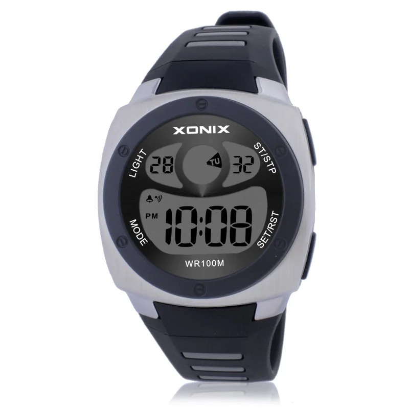Precizie de Brand de Moda Simplu Sport Cronometru Ceas cu Alarmă Numărătoarea inversă 100M rezistent la apa de Înot Scufundări Doamnelor Ceasul Elev FQ 4