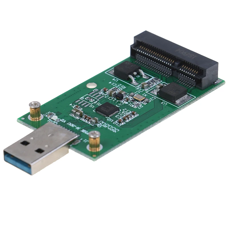 Produs nou Mini-USB 3.0 Pentru PCIE mSATA SSD Extern PCB Convertor Adaptor de Card 4