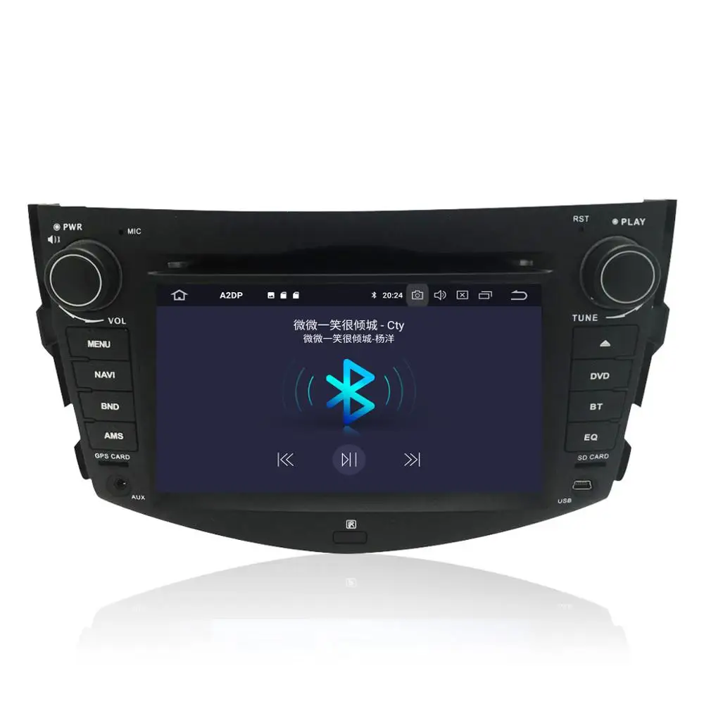 PX6 IPS 4+64G Android 10.0 DVD Auto Stereo Multimedia Pentru Toyota RAV4 2006-2012 Radio de Navigație GPS Audio-Video stereo unitatea de Cap 4