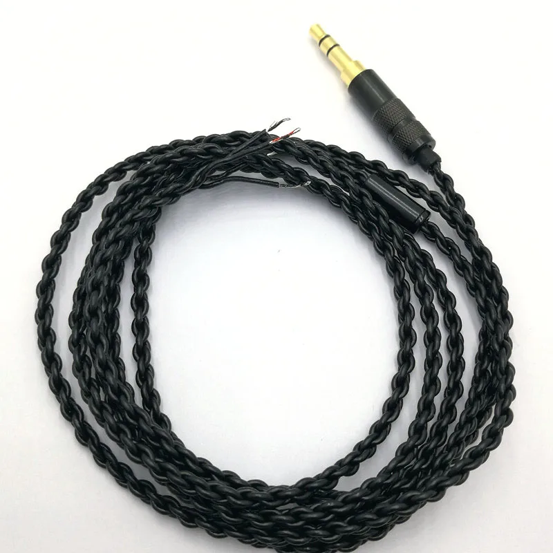 RY-c16 1,2 m DIY Inlocuire Cablu 3.5 mm placat cu Argint Modernizate Sârmă 4 fir de sârmă de cablu Pentru Reparații DIY HIFI casti cablu 4