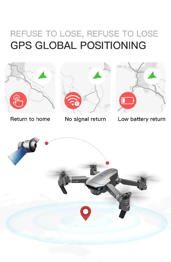 SG907 GPS Drona cu Camera 4K 5G Wifi RC Quadcopter Fluxului Optic Pliabil Mini Dron HD 1080P Camera Drone 4