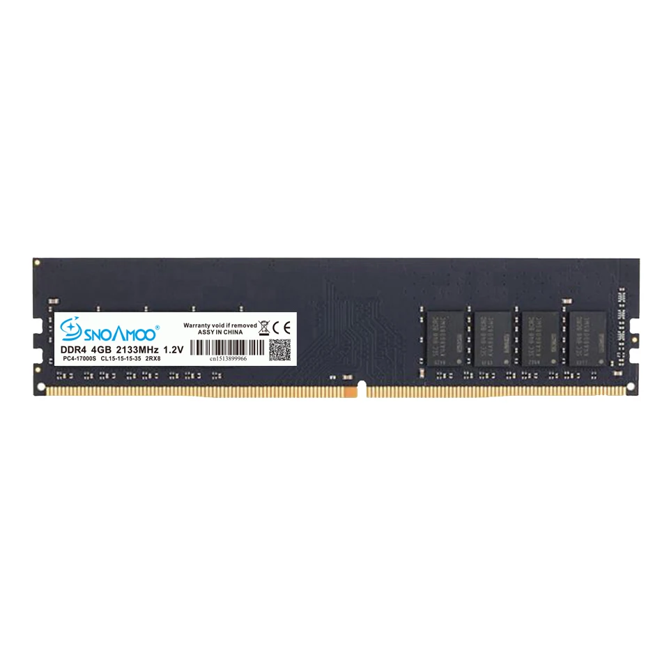SNOAMOO DDR4 4GB 2133 mhz sau 2400MHz DIMM PC Desktop Suport de Memorie placa de baza ddr4 4
