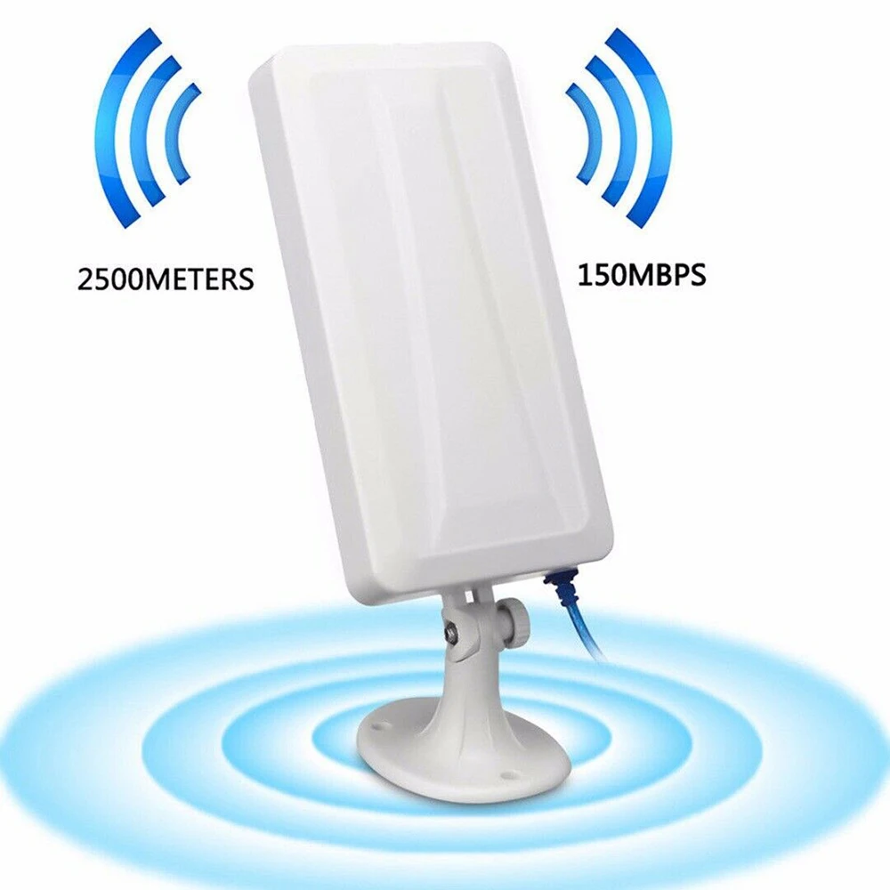 USB wireless placa de retea WiFi Extender Wireless în aer liber Router, Repetor calculator semnal de rețea îmbunătățită receptor wifi 5m 4