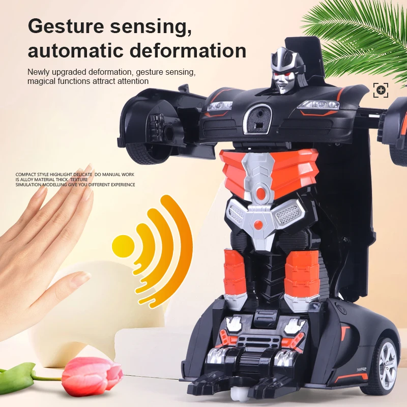 1:12 RC Masina de Transformare Roboți-Vehicul Sport Model Roboti Jucarii Cool Deformare Auto Copii, Jucarii si Cadouri Pentru Baieti 5
