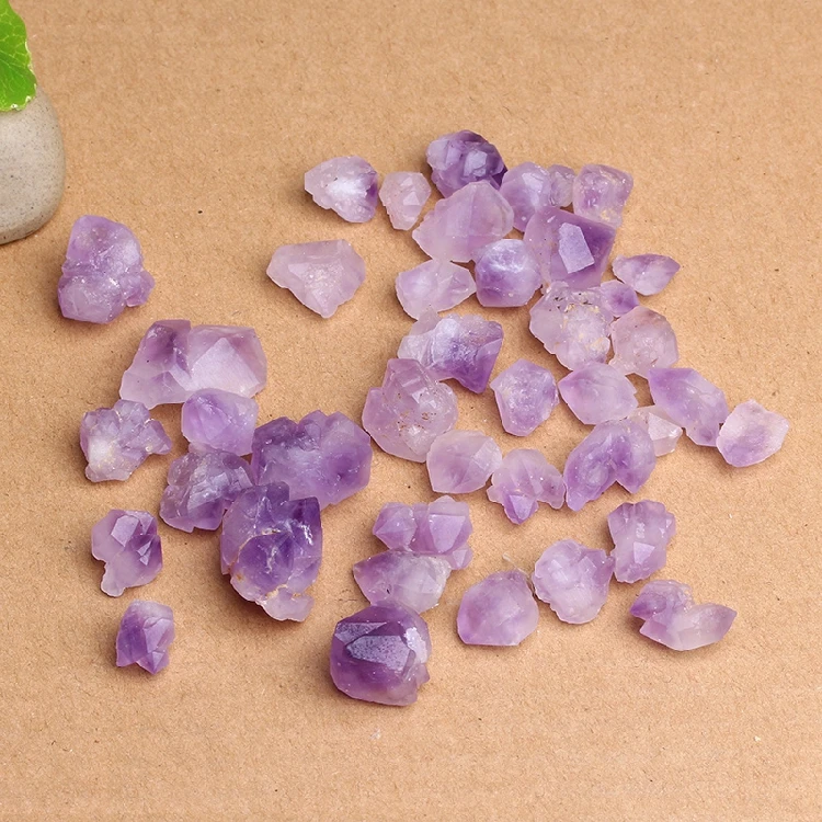 100g Prime în Vrac Piatra de Cristal de Ametist Neregulate Piatra Naturala Violet Minerale Pentru Vindecarea Chakra de Colectare a mostrelor de Grădină DecorD2 5