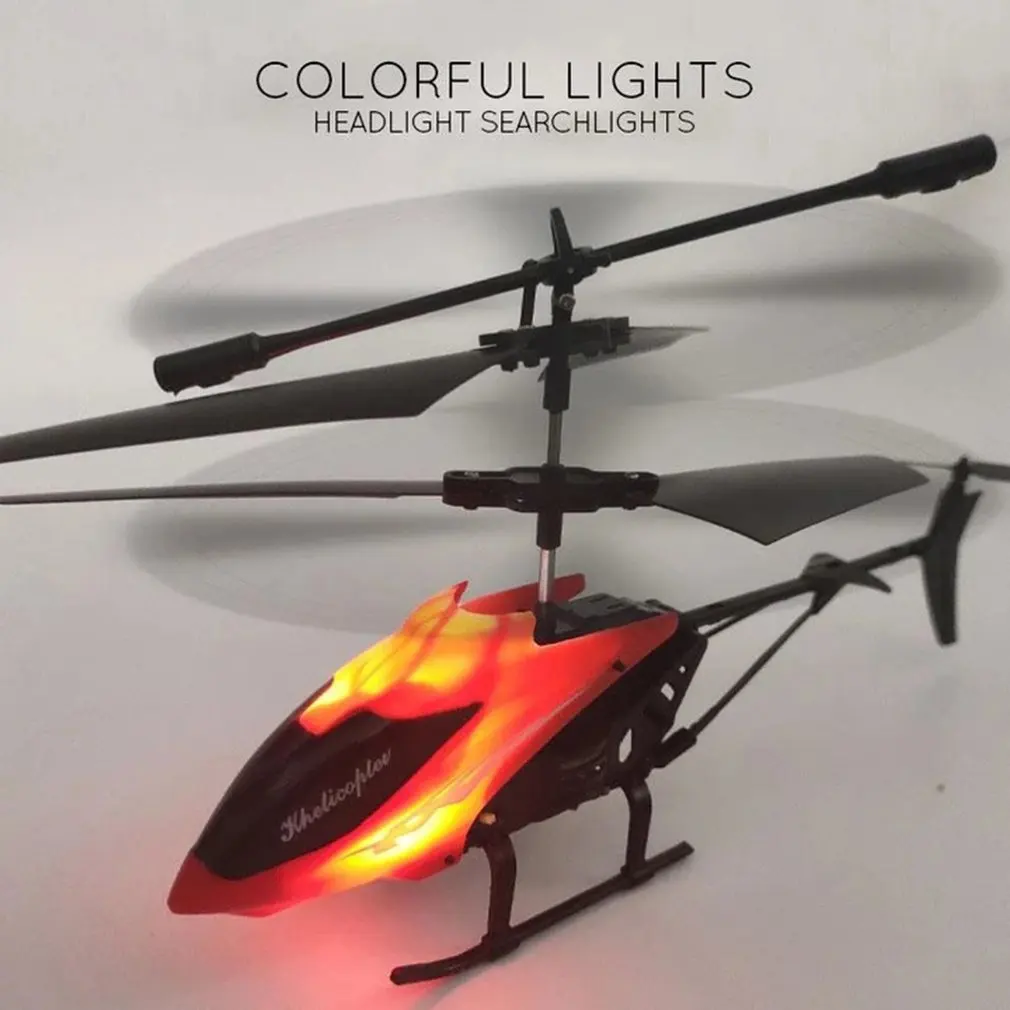 2019 Noi Aeronave care Zboară Senzor de Elicopter de Inducție Stralucitoare Jucărie pentru copii Copii de la Distanță de Control 5