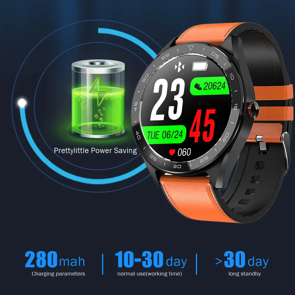 2020 P30 Ceas Inteligent Bărbați de 24 de Ore de Monitorizare a ritmului Cardiac Smartwatch Pentru Android IOS Iphone Bluetooth Sport Tracker de Fitness Ceas 5