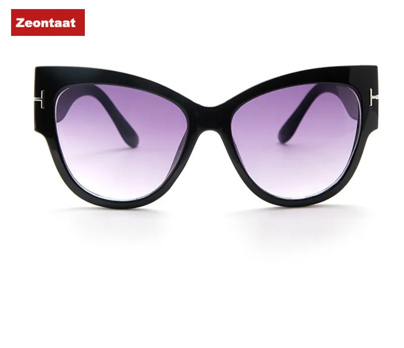 2020New Brand de ochelari de Soare Femei de Lux de Designer T de Moda Ochi de Pisica Negru supradimensionat ochelari de Soare de sex Feminin Gradient de Ochelari de Soare oculos 5