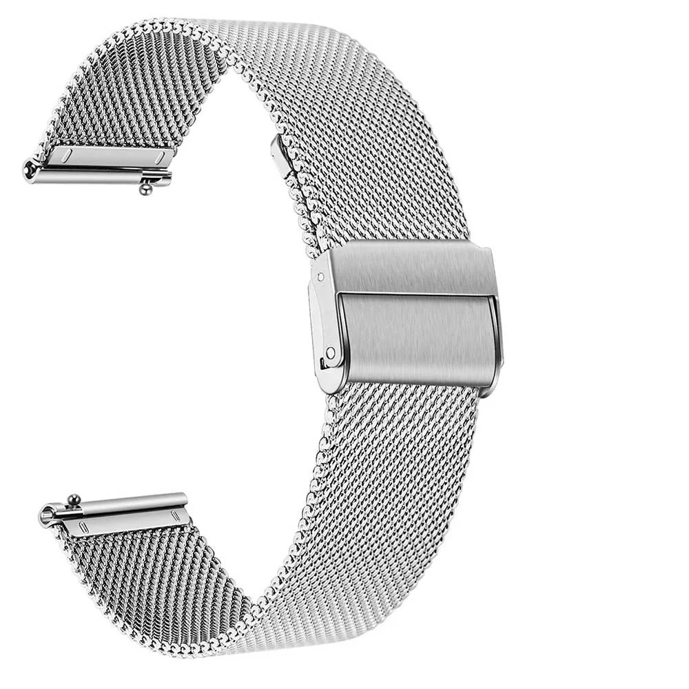 Curea Seturi pentru Samsung Galaxy Watch 3 Banda 20mm 22mm Solide din Oțel Inoxidabil Brățară pentru Galaxy Watch 41mm 45mm Plasă Bucla Curele 5