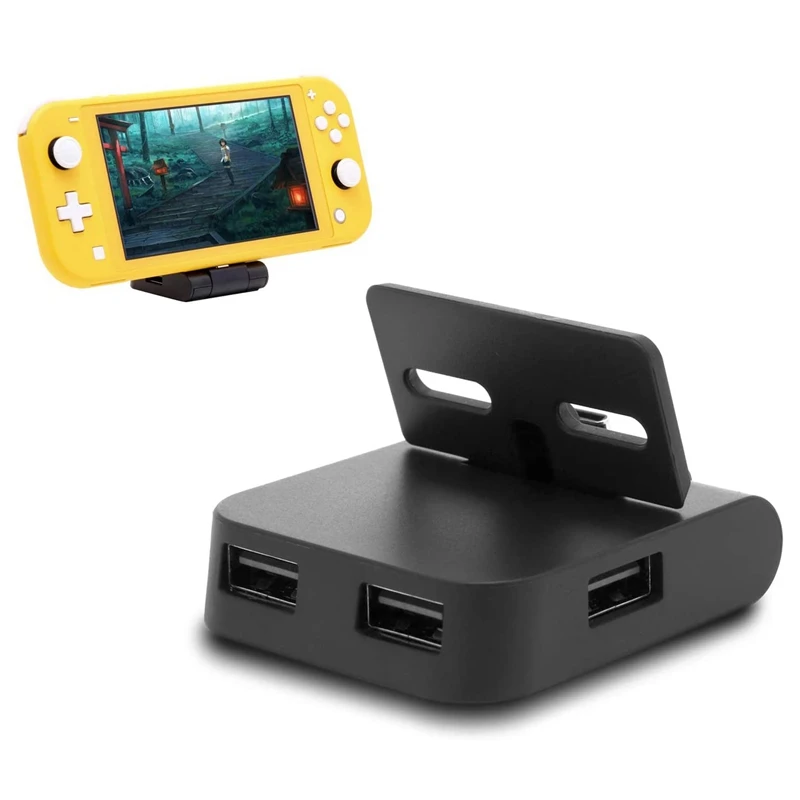 Dock de încărcare pentru Nintendo Comutator Lite Mini Portabil Încărcător Stație pentru Nintendo Comutator cu HUB USB 5