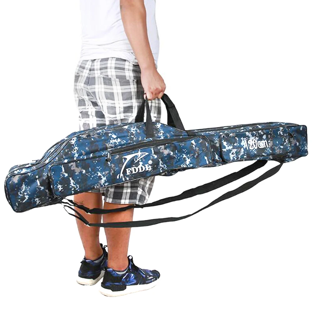 FDDL Tijă de Pescuit sac de Transport de Pescuit Rolă Stâlp de Depozitare Sac de 110 cm / 120 cm / 130cm / 150cm 5