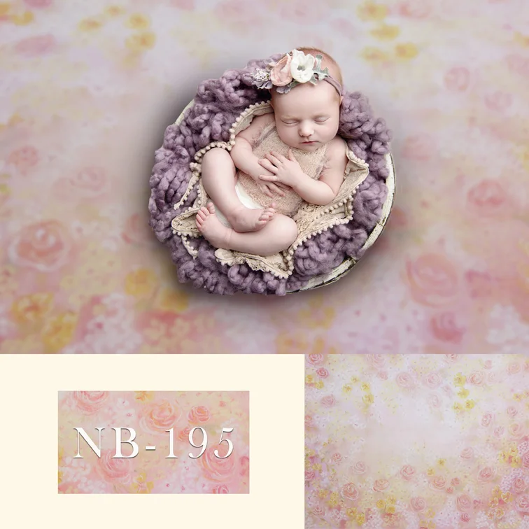 Floare trandafir backdorp pentru fotografie floral pictură în ulei nou-nascuti, copii, fotografie portret, fotografie de fundal studio de floarea-soarelui 5