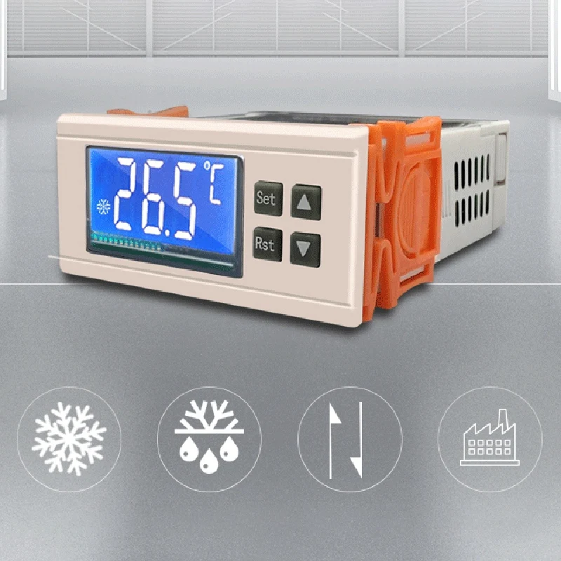 Frigider Termostat STC-8080A + Refrigerare Dezghețare Automată Timer ligent Controller Singură Sondă 5