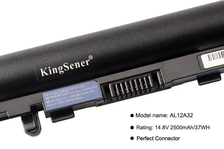 KingSener AL12A32 Baterie Laptop pentru Acer Aspire V5 V5-431 V5-431G V5-471 V5-571 V5-531 V5-551 V5-471G V5-571G AL12A72 4ICR17/65 5