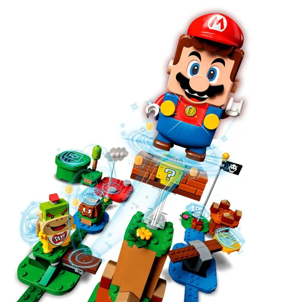 LEGO Super Mario Aventuri cu Mario Starter Curs 71360 Kit de Construcție, Set Interactiv Cu Mario, Bowser Jr. (231pcs) 5