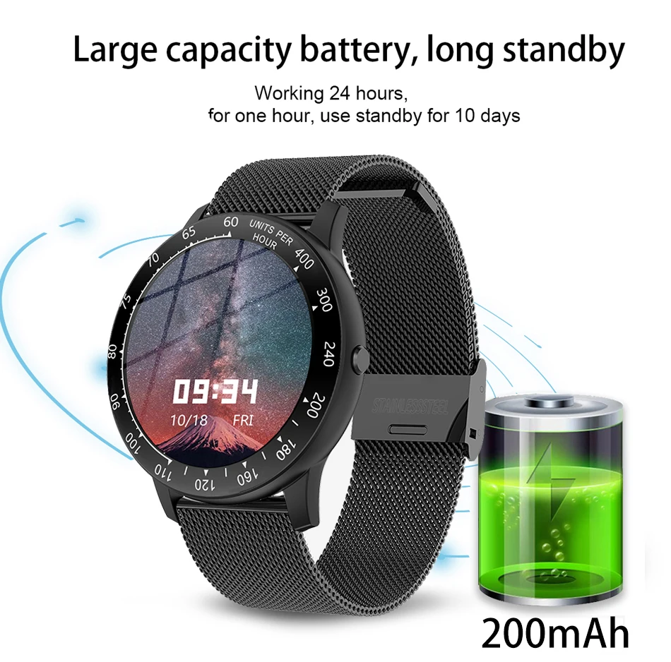 LIGE 2020 Full Touch de Moda Ceas Inteligent Femei barbati Sport Impermeabil pentru Android/ios informații Apel smartwatch Pentru femei barbati 5