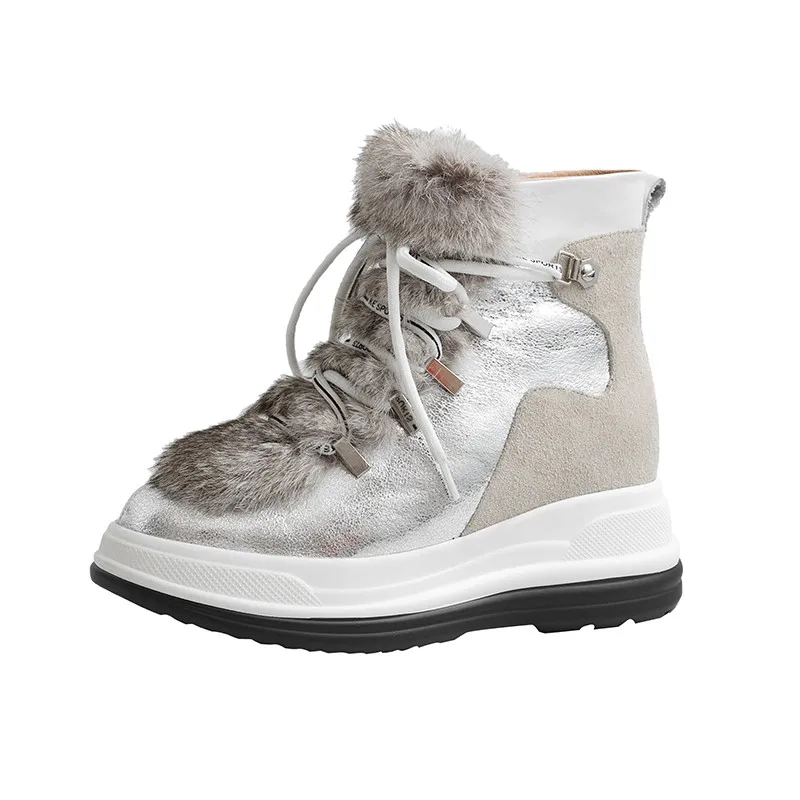 MORAZORA 2020 dimensiuni mari 33-43 de înaltă calitate cizme de iarna de moda rotund toe platforma de 2 culori pentru femei cizme pentru femei ține de cald zăpadă cizme glezna 5