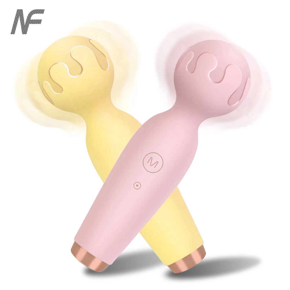 NF 10 Frecvența Stimulator Clitoris AV Feminin Masturbator Mini Bagheta Vibratoare Jucarii Sexuale Pentru Femei G-Spot Masaj 5