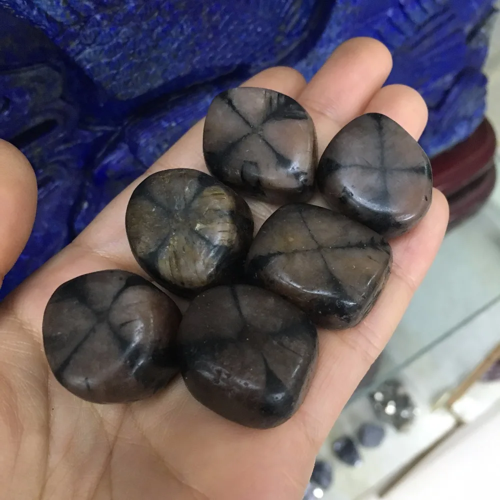 Noi sosiri naturale rare grenatite piatră prețioasă reiki de vindecare colecție de cristale interesant Cruce de piatră sub formă de cadouri pentru copii 5