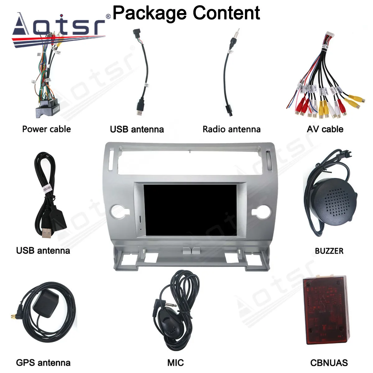 PX6 DSP 4+64G Android 10.0 Car DVD Player Pentru Citroen C4 Quatre Triumf 2004-2012 Multimedia Auto 1Din Radio Auto WIFI Audio GPS 5