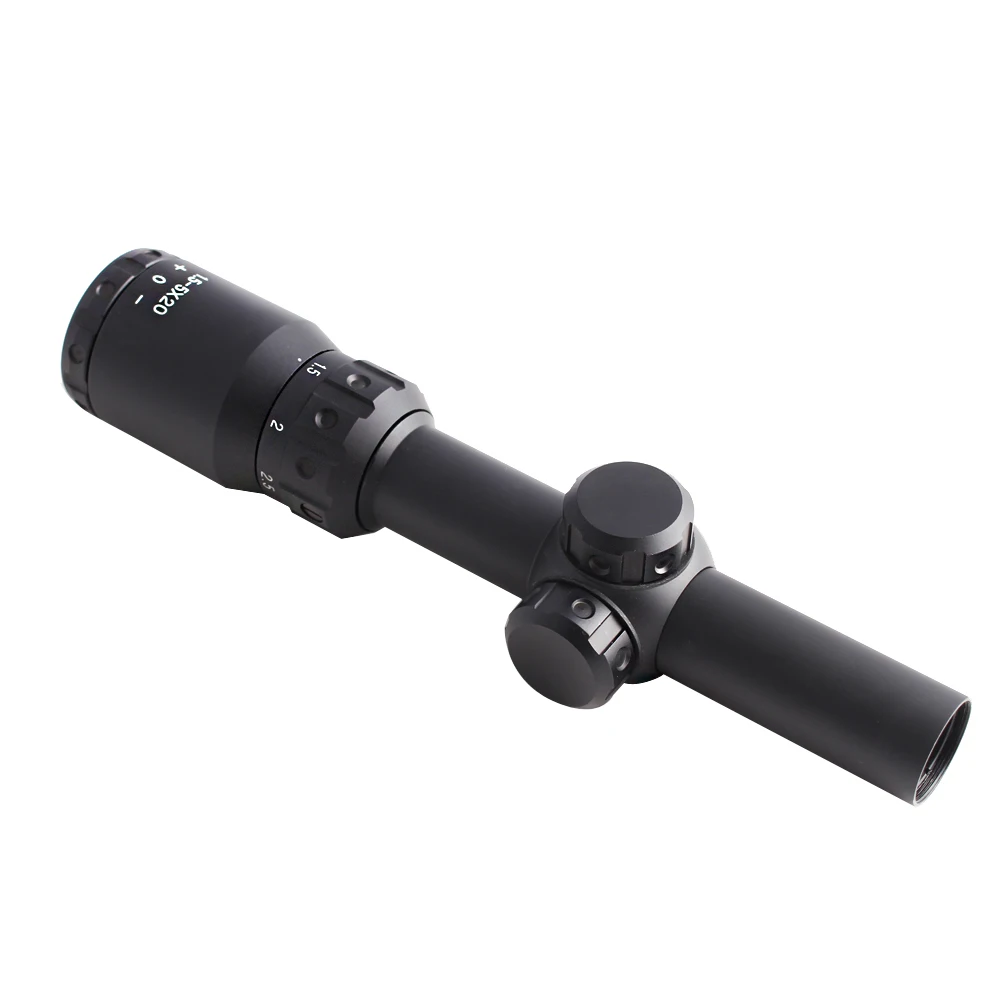 SPINA OPTICA BT 1.5-5X20 Vedere Optic Riflescopes Compact de Fotografiere în aer liber Regla Scurt Pușcă Optica Pentru vanatoare 5