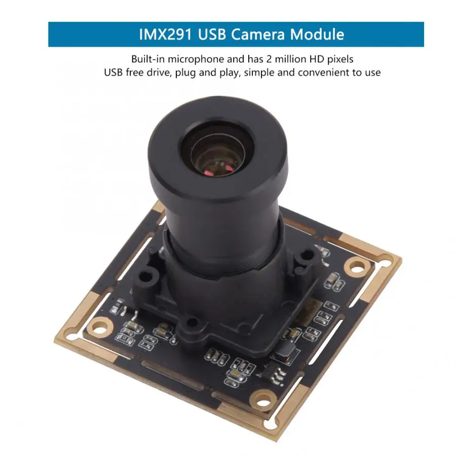 USB aparat de Fotografiat Module IMX291 Chip Built-in Microfon 1920x1080 30fps 71 Gradul USB Liber-Disk instrument de Gradina părți 5
