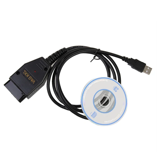 VagCOM USB Interfata VagCOM 409.1 KKL OBD2 Cablu Pentru VW Pentru AUDI Negru Cablu de Testare Portabil Scaner de Diagnosticare de pe Instrumentul de Scanare 5