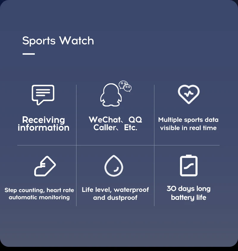 VS B57 B58 Ceas Inteligent Y68 Fitness Brățară activitate tracker monitor de ritm cardiac tensiunea arterială ceas Bluetooth pentru ios Android 5