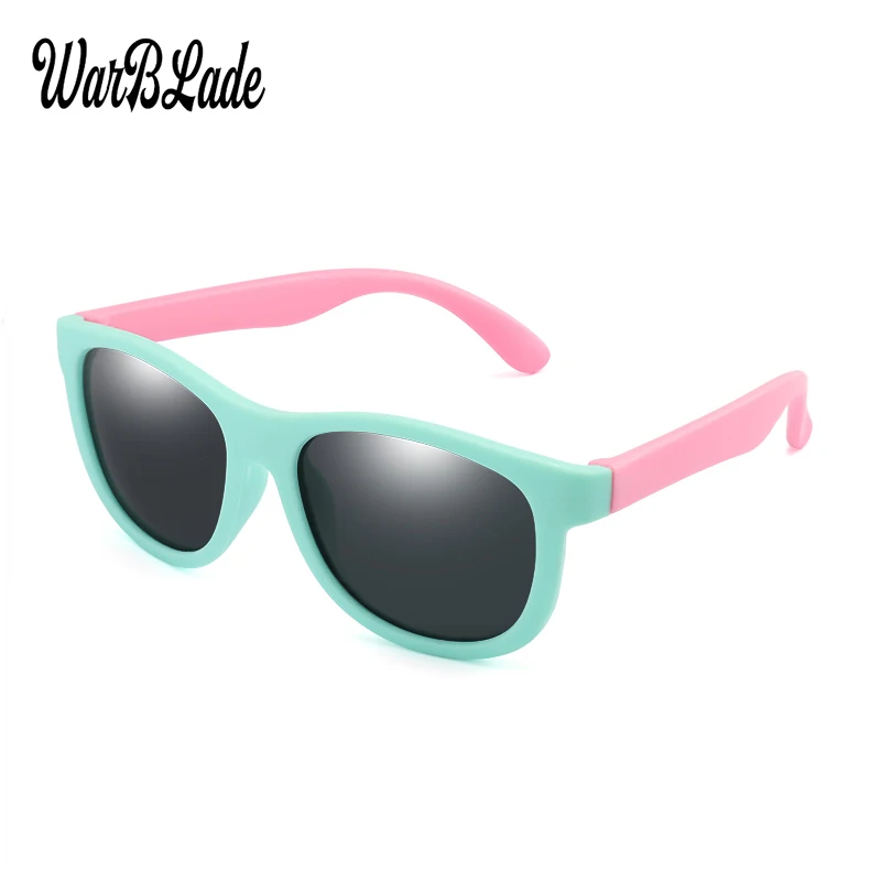 WarBlade Designer de Brand Polarizate Copii ochelari de Soare TR90 Copii Băieți Fete Ochelari Moda de Siguranță Ochelari de Soare Gafas UV400 2020 5